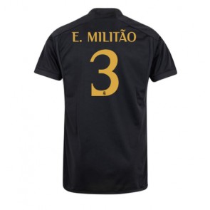 Maillot de foot Real Madrid Eder Militao #3 Troisième 2023-24 Manches Courte